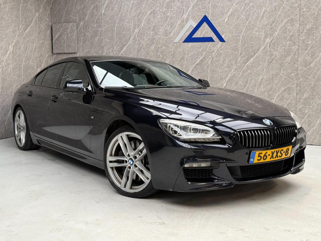 BMW 6-serie Gran Coupé 650xi 449 PK / NAP / Dealer Onderhou, Auto's, BMW, Automaat, 4395 cc, Zwart, Vierwielaandrijving