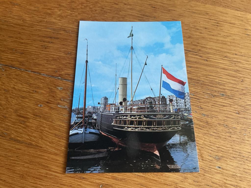 S633 Rotterdam de Buffel plakresten, Ophalen of Verzenden, Zo goed als nieuw, Kaart, Foto of Prent