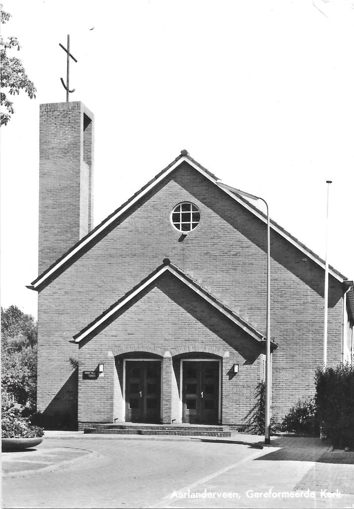 AK Aarlanderveen - Gereformeerde Kerk, Verzenden, 1960 tot 1980, Ongelopen, Zuid-Holland