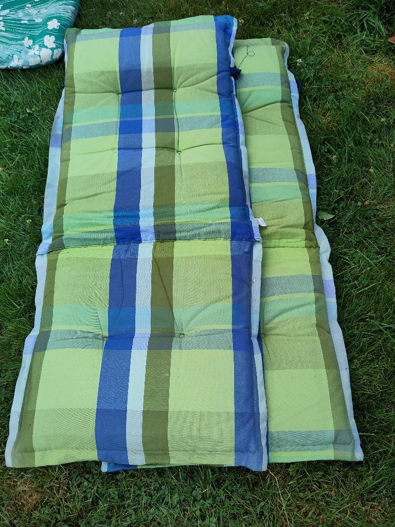 4 tuinkussens, Tuin en Terras, Ophalen, Gebruikt