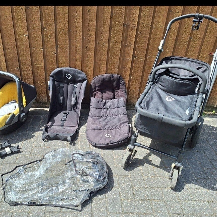 Complete Bugaboo Cameleon 1 combiwagen set,, Kinderen en Baby's, Kinderwagens en Combinaties, Ophalen, Gebruikt, Bugaboo