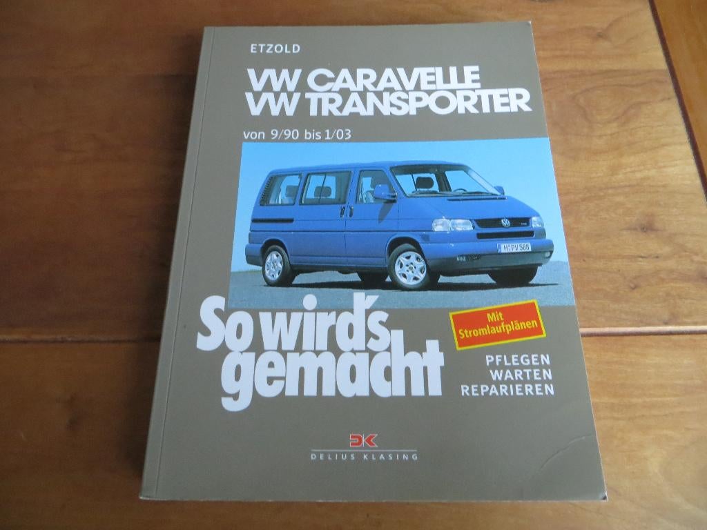 So wird's gemacht vraagbaak Volkswagen Transporter T4 '90-03, Ophalen of Verzenden