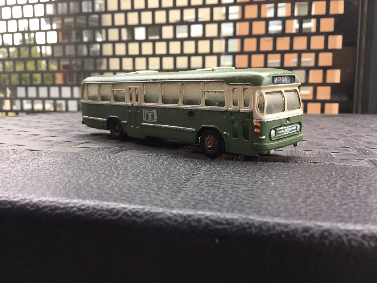 LTM Leyland bolramer bus bestemming 41 Vaals vermoedelyk HB, Ophalen of Verzenden, Gebruikt, Bus of Vrachtwagen, Overige merken