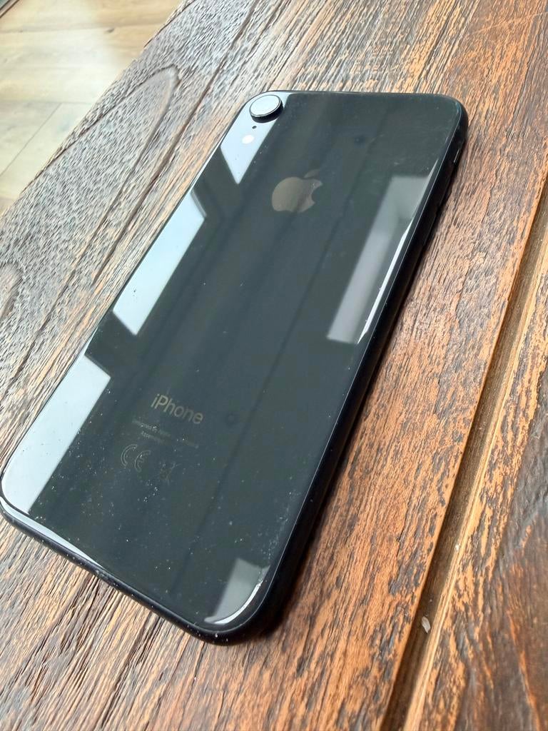iPhone XR 128GB Zwart, Telecommunicatie, Mobiele telefoons | Apple iPhone, Gebruikt, 128 GB, Zonder abonnement, Zonder simlock