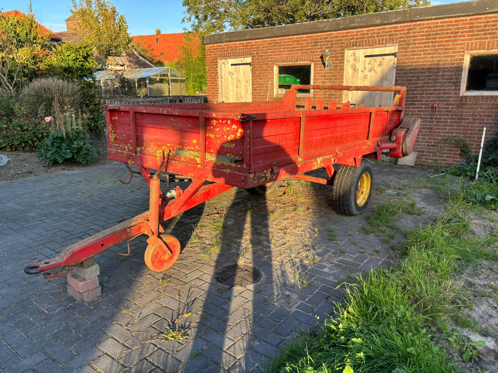 Opknapper Schuitemaker mestverspreider, Ophalen
