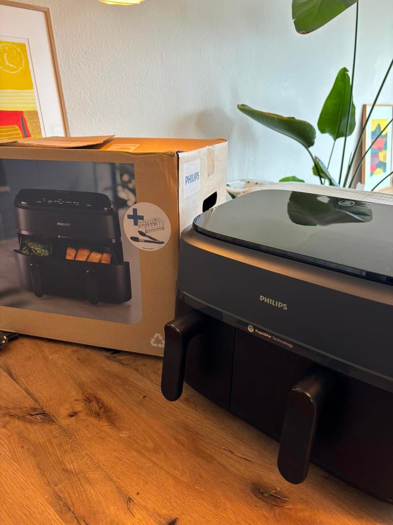 Airfryer Philips 3000 series (zgan), Witgoed en Apparatuur, Airfryers, Ophalen of Verzenden, Zo goed als nieuw, Airfryer XXL