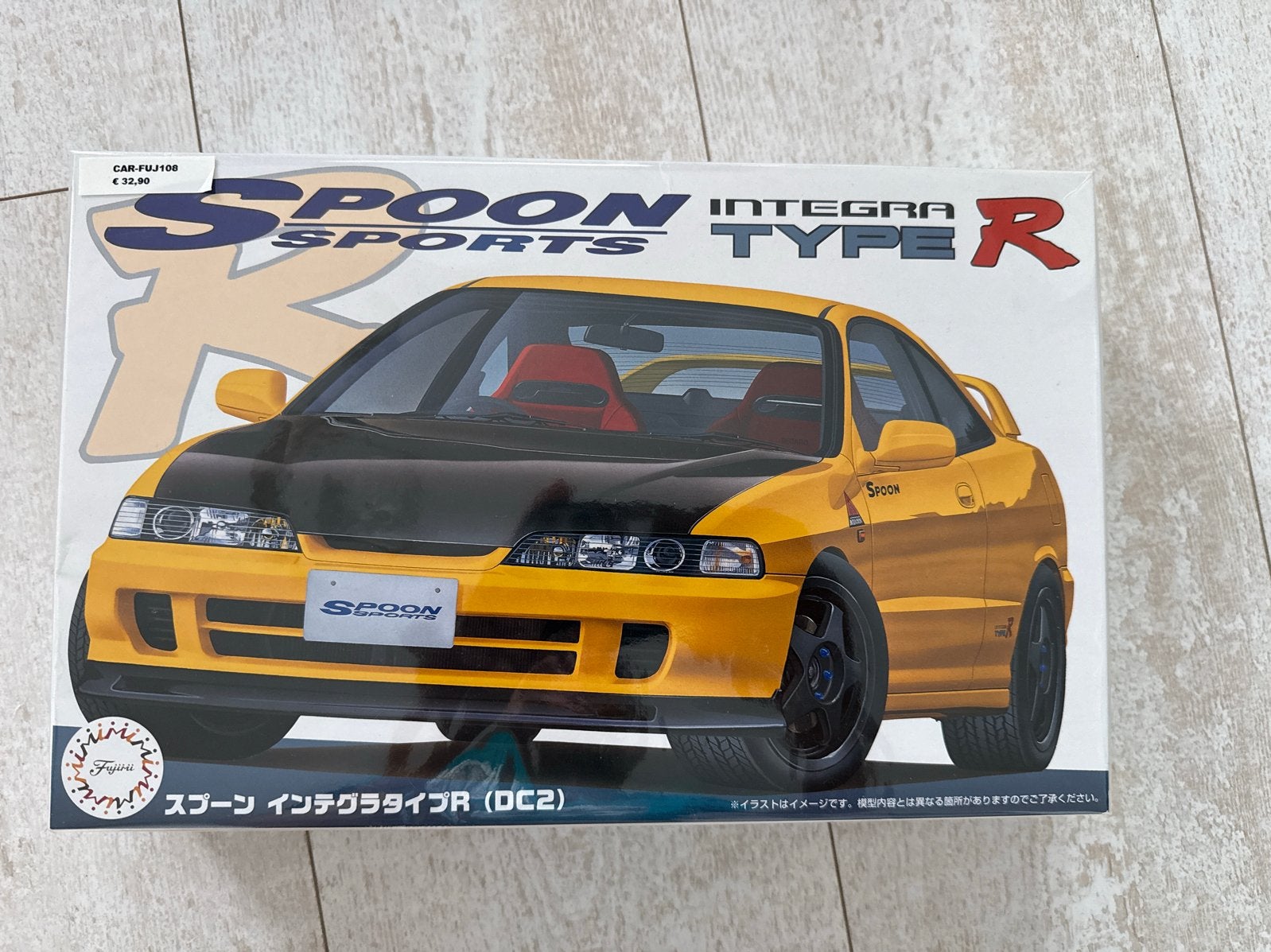 Fujimi Spoon Sports Integra Type R (DC2) Modelbouwkit, Fujimi, 1:50 of kleiner, Auto, Nieuw