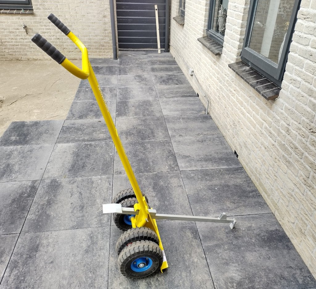 Tegellegger te huur terras straatwerk, Tuin en Terras, Ophalen, Gebruikt