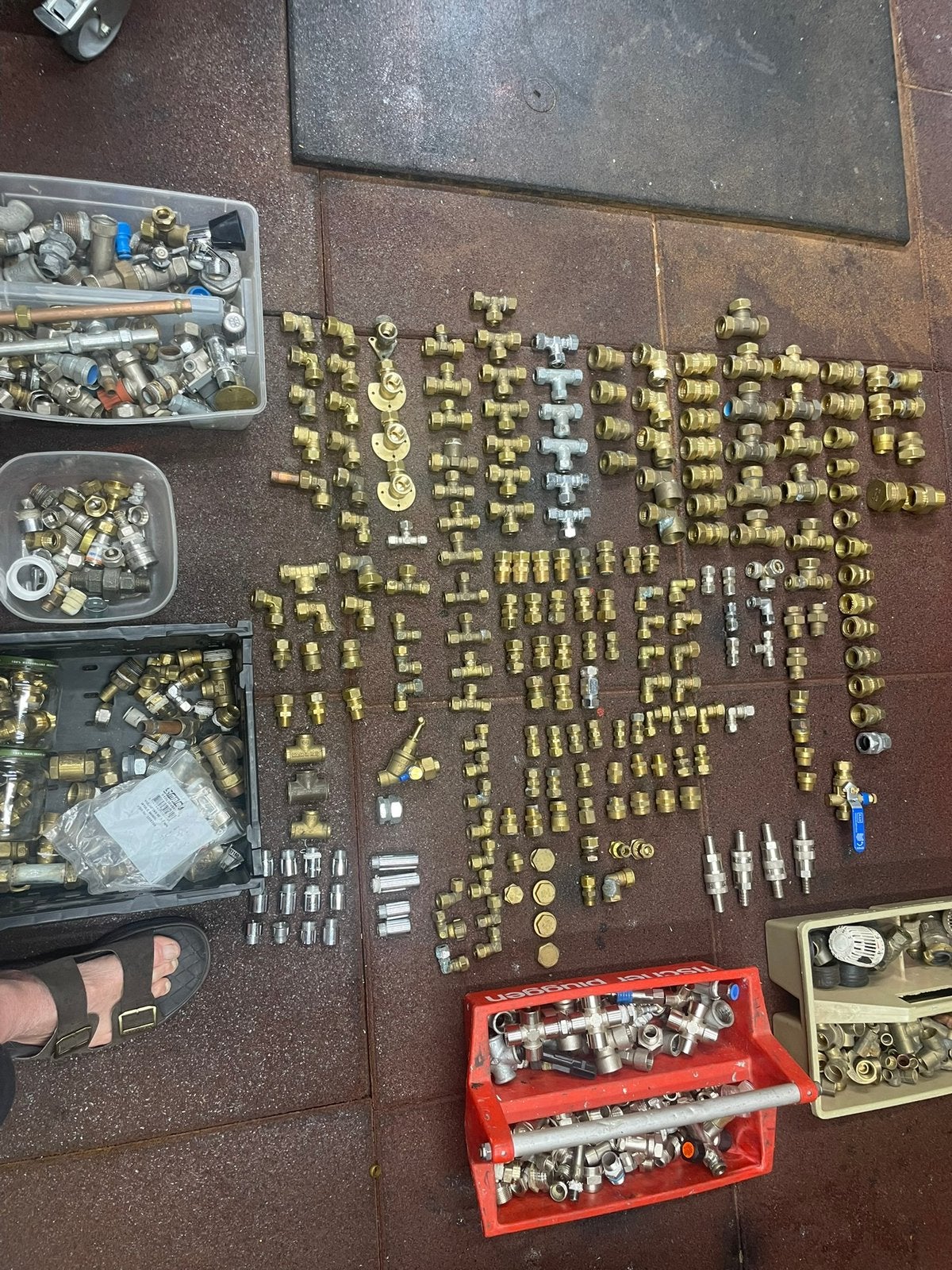 Knel en soldeer fittingen 28-22-15-12-10, Ophalen of Verzenden, Zo goed als nieuw, Overige typen