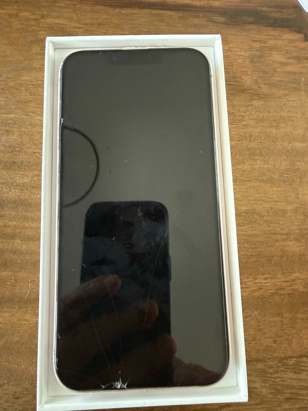 iPhone 13 - Roze - defect en gebarsten achterkant, Telecommunicatie, Mobiele telefoons | Apple iPhone, 128 GB, Ophalen of Verzenden