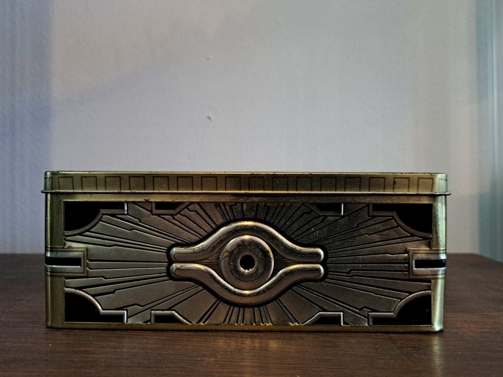 Yu-Gi-Oh! kaartspel blik, Ophalen of Verzenden, Gebruikt