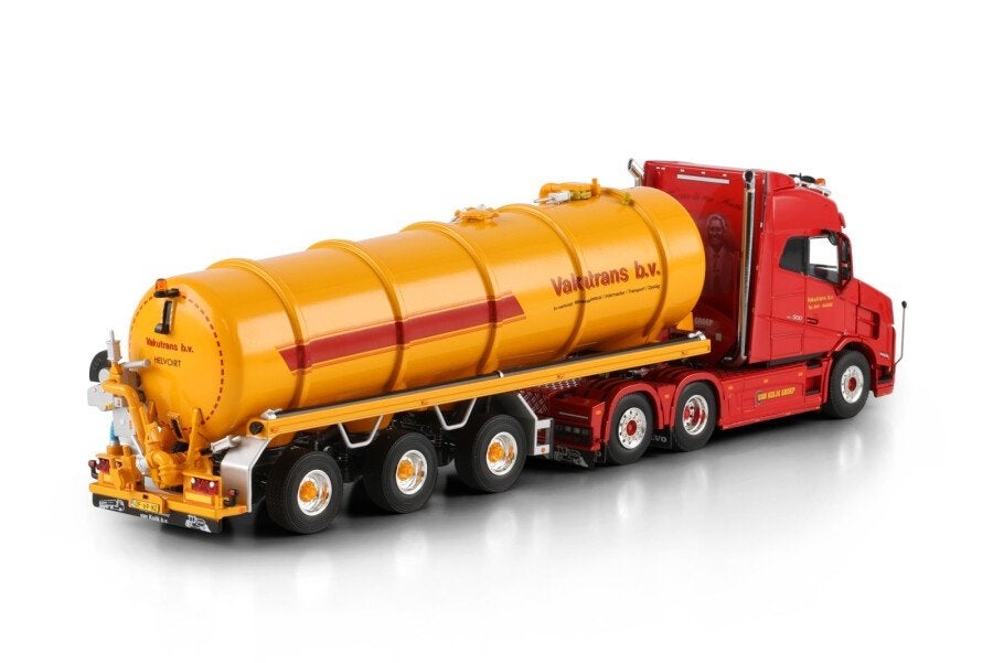 WSI VLASTUIN VT5 6X2  VACUUM TANK TARILER VAKUTRANS, Hobby en Vrije tijd, Modelauto's | 1:50, Ophalen of Verzenden, Nieuw, Bus of Vrachtwagen