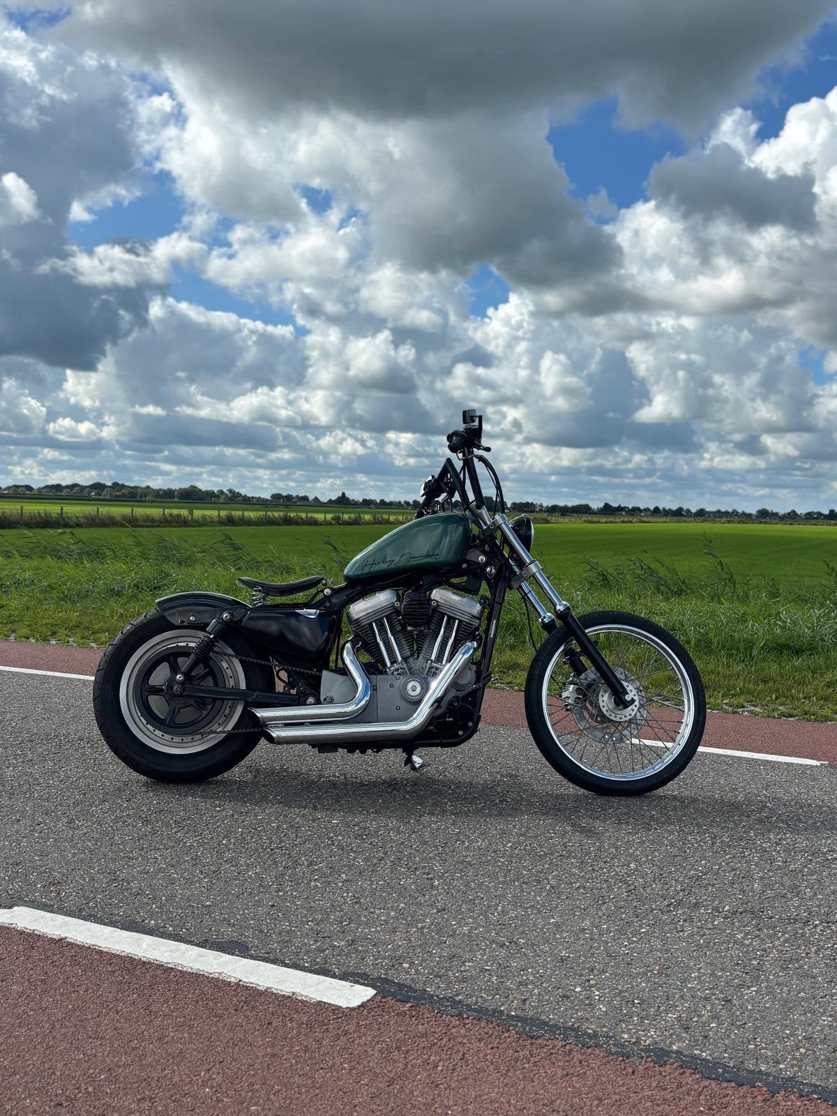 Sportster 883 XL 53C, Motoren, Sportuitlaat, 2 cilinders, Gebruikt, 883 cc