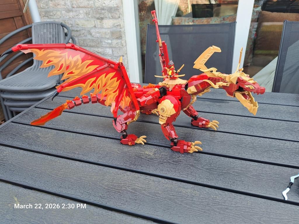 Ninjago Dragon Rising: Source Dragon Of Motion (compleet), Ophalen of Verzenden, Zo goed als nieuw
