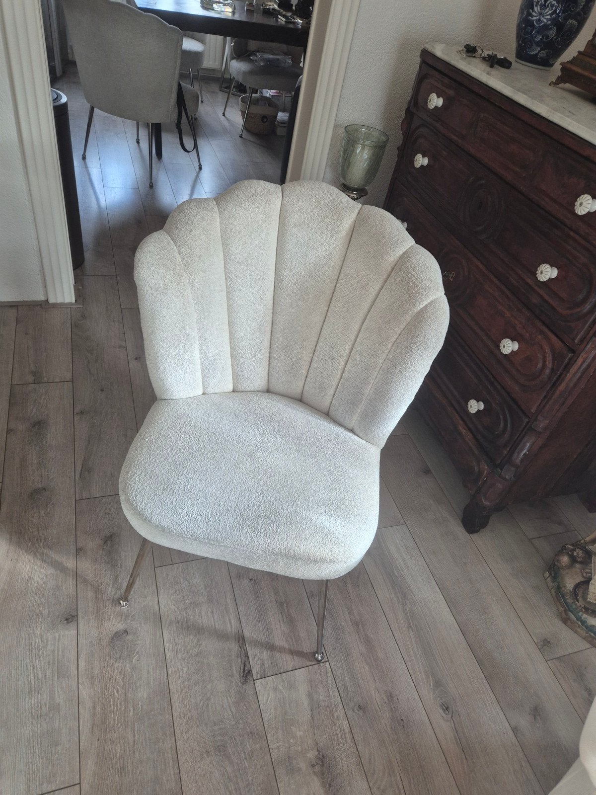 4 eethoekstoelen, Huis en Inrichting, Stoelen, Ophalen, Gebruikt, Overige kleuren, Vier