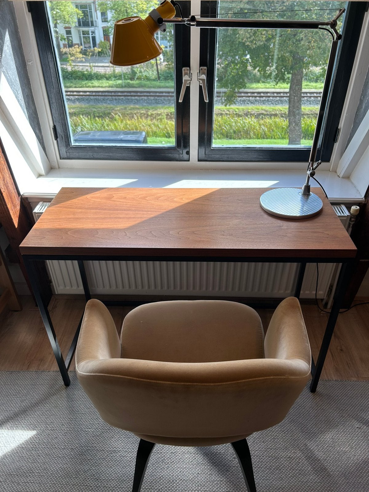 Pastoe Plato Bureau tafel- walnoot, Huis en Inrichting, 108 cm, Hout, 45 cm, Bruin
