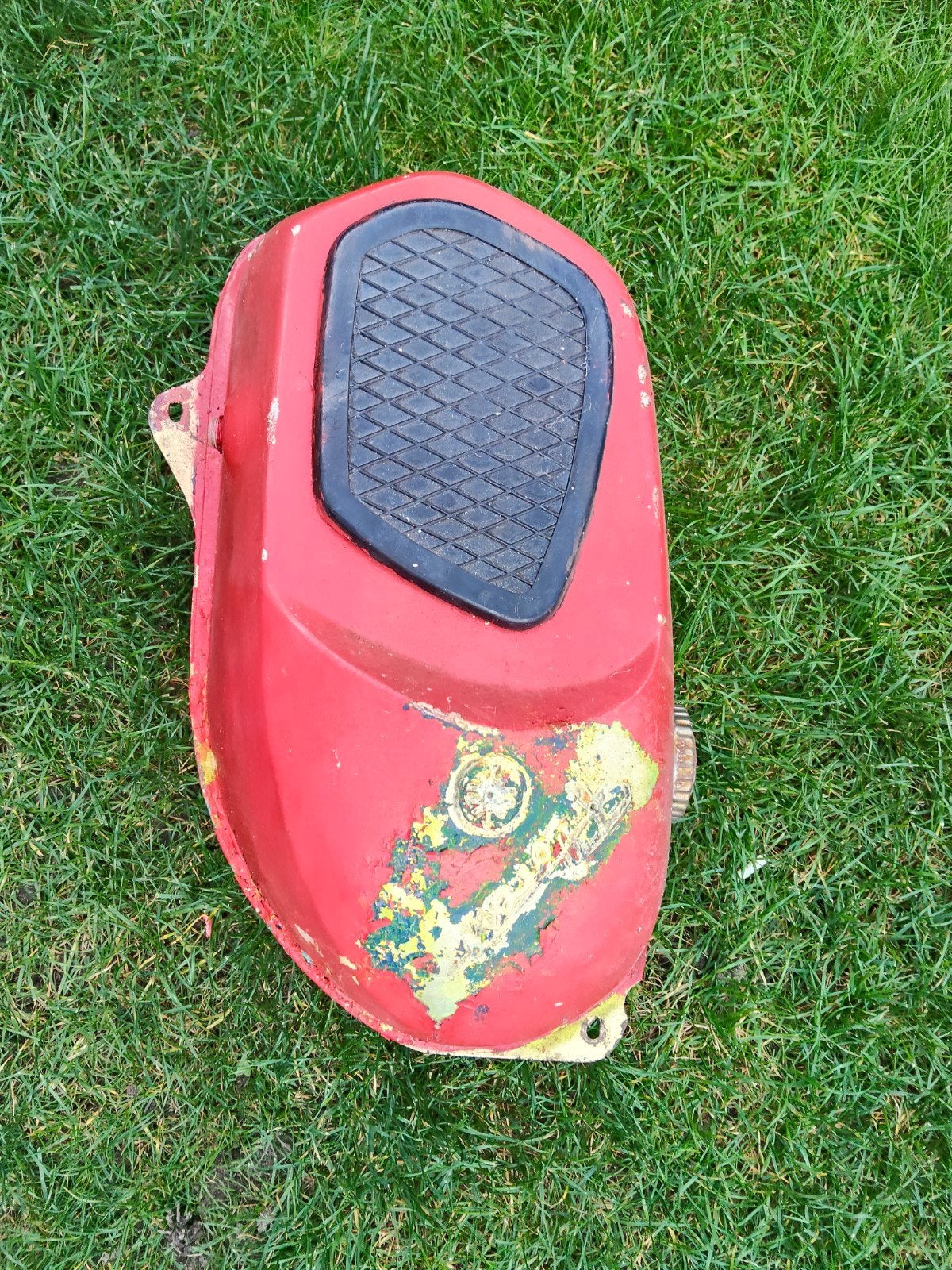 Kreidler Buffeltank met tankflappen - Gebruikt, Ophalen of Verzenden, Gebruikt, Tank