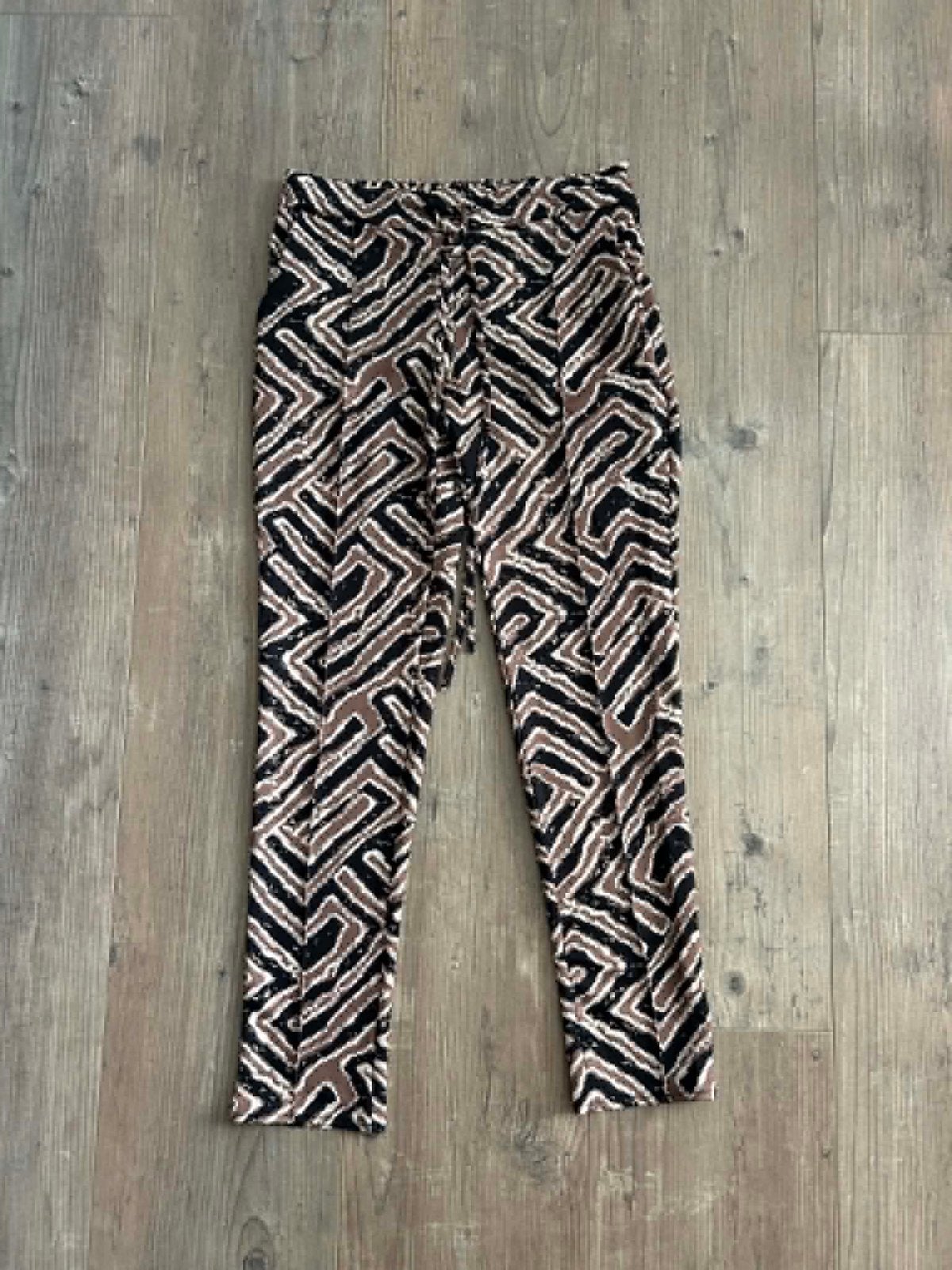 Pescara broek met print, maat L, Ophalen, Meerkleurig, Maat 42/44 (L), Zo goed als nieuw