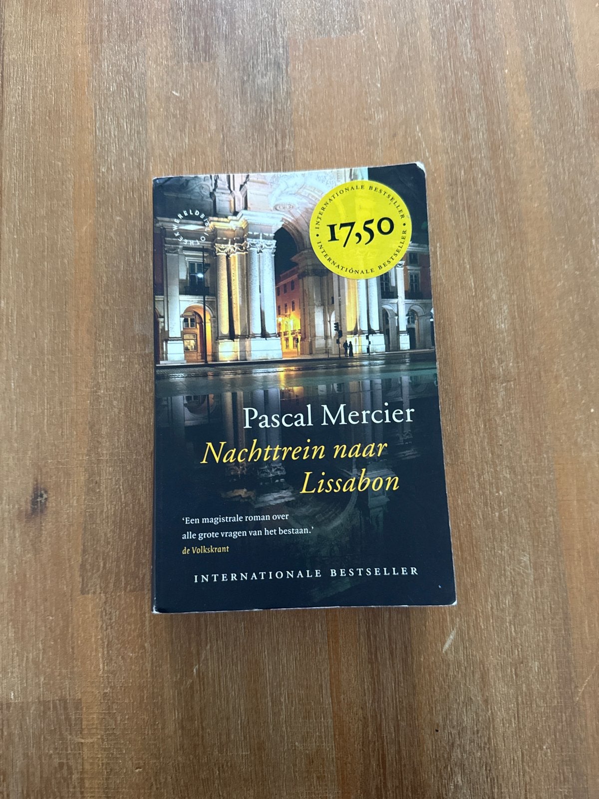 Nachttrein naar Lissabon - Pascal Mercier, Ophalen of Verzenden, Gelezen, Nederland