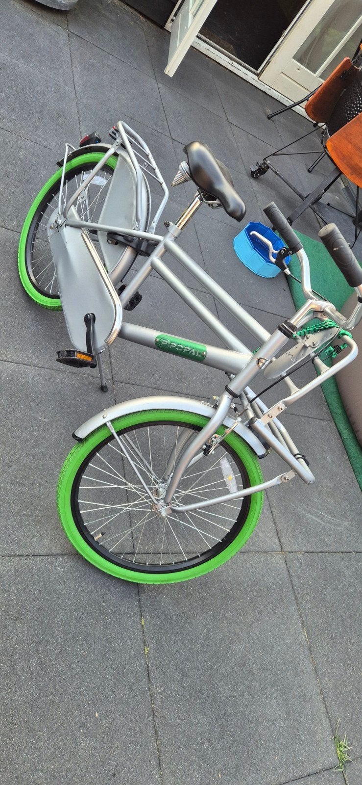 Popal Daily Dutch Basic fiets 22 inch, Fietsen en Brommers, Fietsen | Dames | Damesfietsen, Ophalen, Gebruikt, Terugtraprem, Overige merken