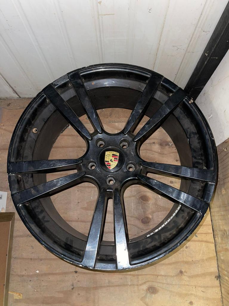 Porsche Cayenne velgen 22inch Velgen zonder banden., Auto-onderdelen, Ophalen of Verzenden, Gebruikt, Porsche
