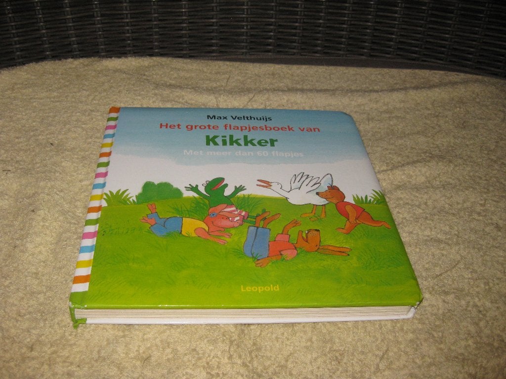 Het grote flapjesboek van Kikker - Max Velthuijs, Boeken, Gelezen, Uitklapboek, Max Velthuijs, Jongen of Meisje