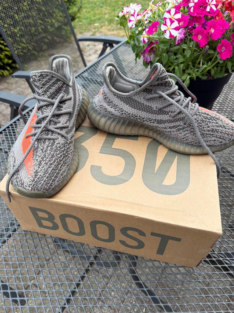 Adidas Yeezy Boost 350 V2 Beluga uga 2.0 - Maat 40, Kleding | Heren, Schoenen, Ophalen of Verzenden, Zo goed als nieuw, Overige kleuren