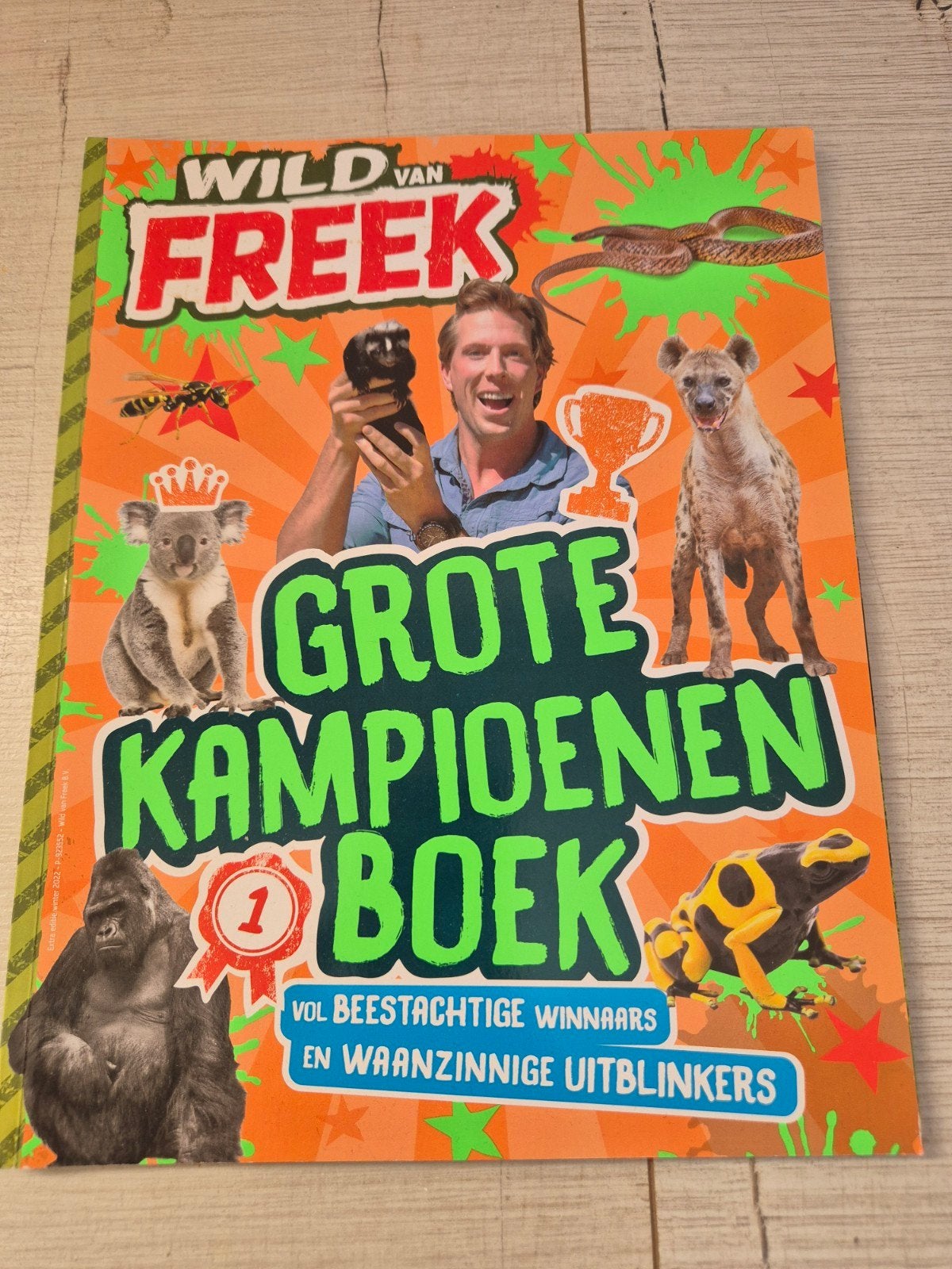 Wild van Freek: Grote Kampioenen Boek, NIEUW, Ophalen, Nieuw, Wetenschap en Natuur