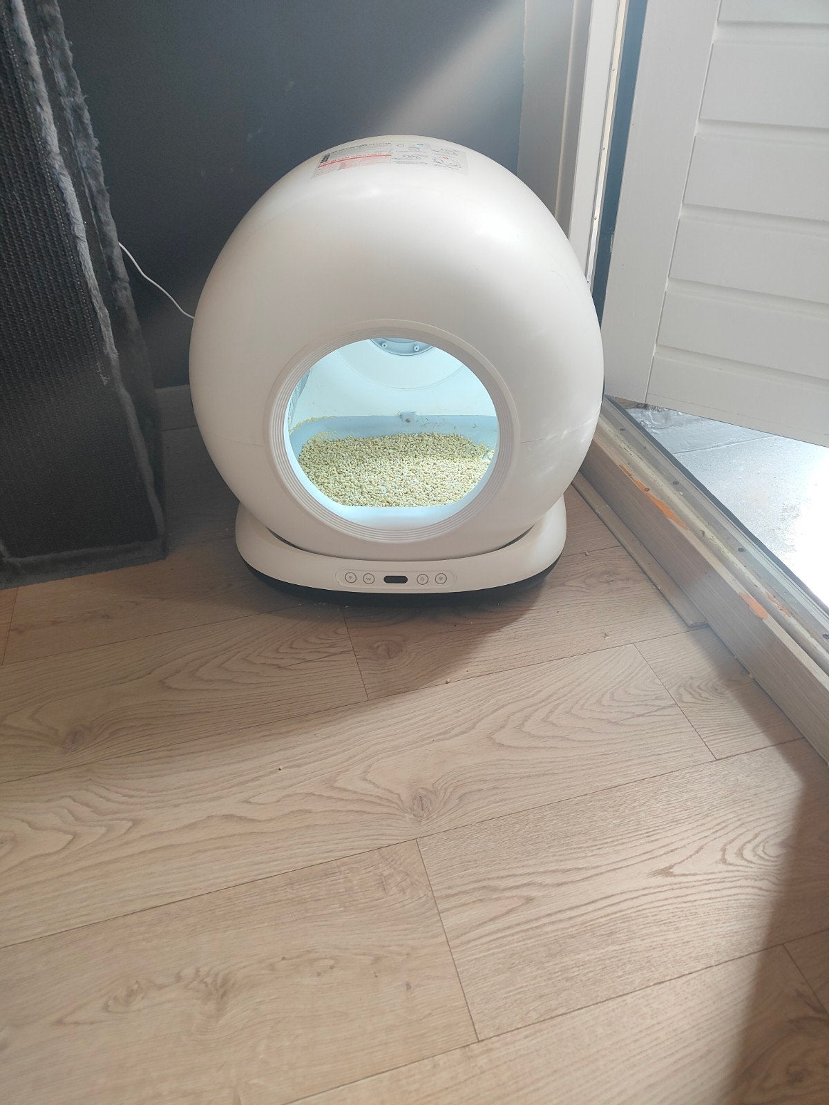 zelfreinigende kattenbak k1200, Dieren en Toebehoren, Ophalen of Verzenden, Zelfreinigend, Zo goed als nieuw