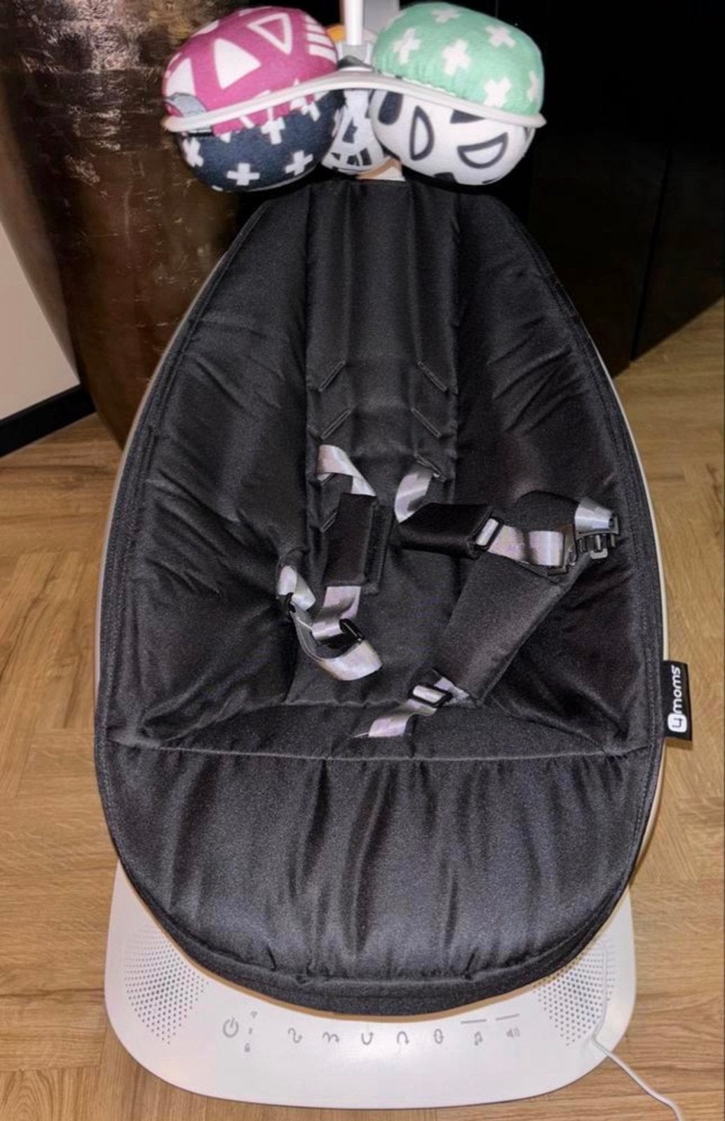 4moms mamaRoo 5 babywipper met mobiel, Ophalen, Zo goed als nieuw