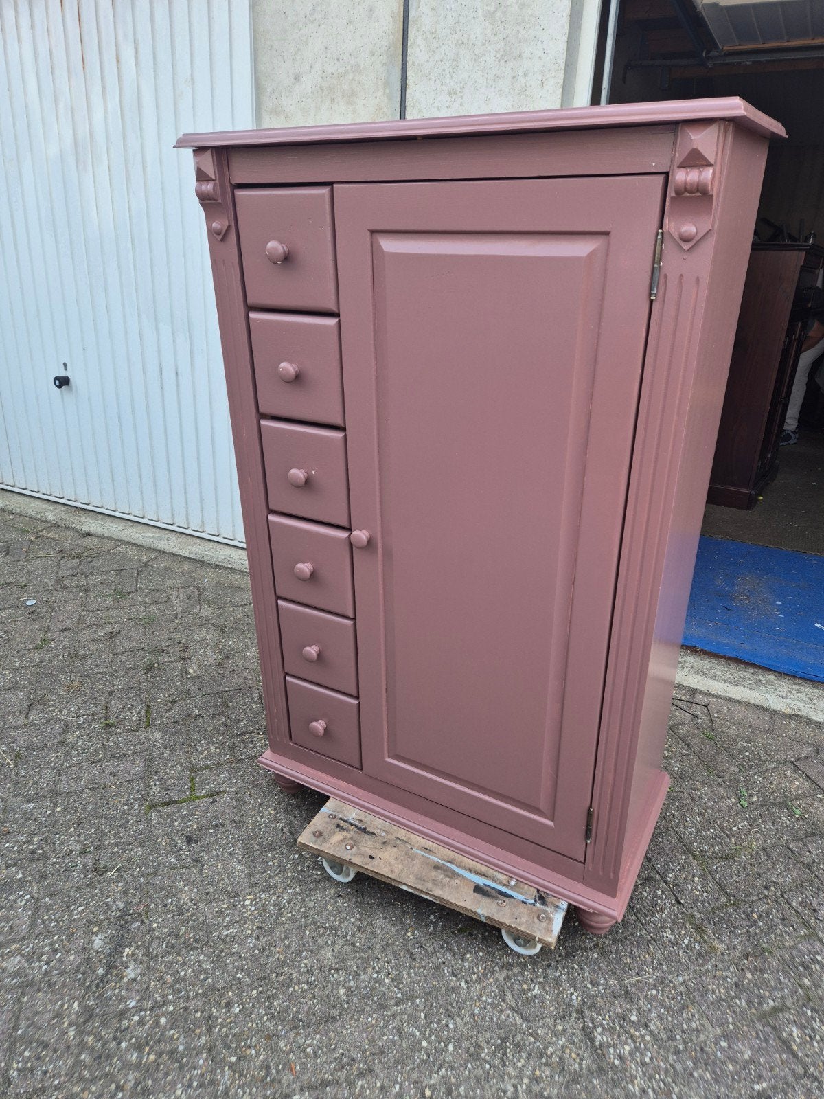 spekkast, Ophalen