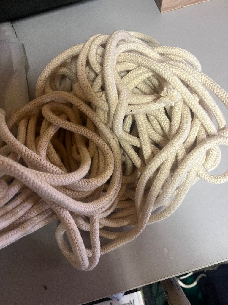 touw  gevlochten  katoen, Ophalen, Nieuw
