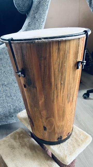 Houten Conga Trommel - 40 cm hoog, Muziek en Instrumenten, Ophalen of Verzenden, Gebruikt, Trommel