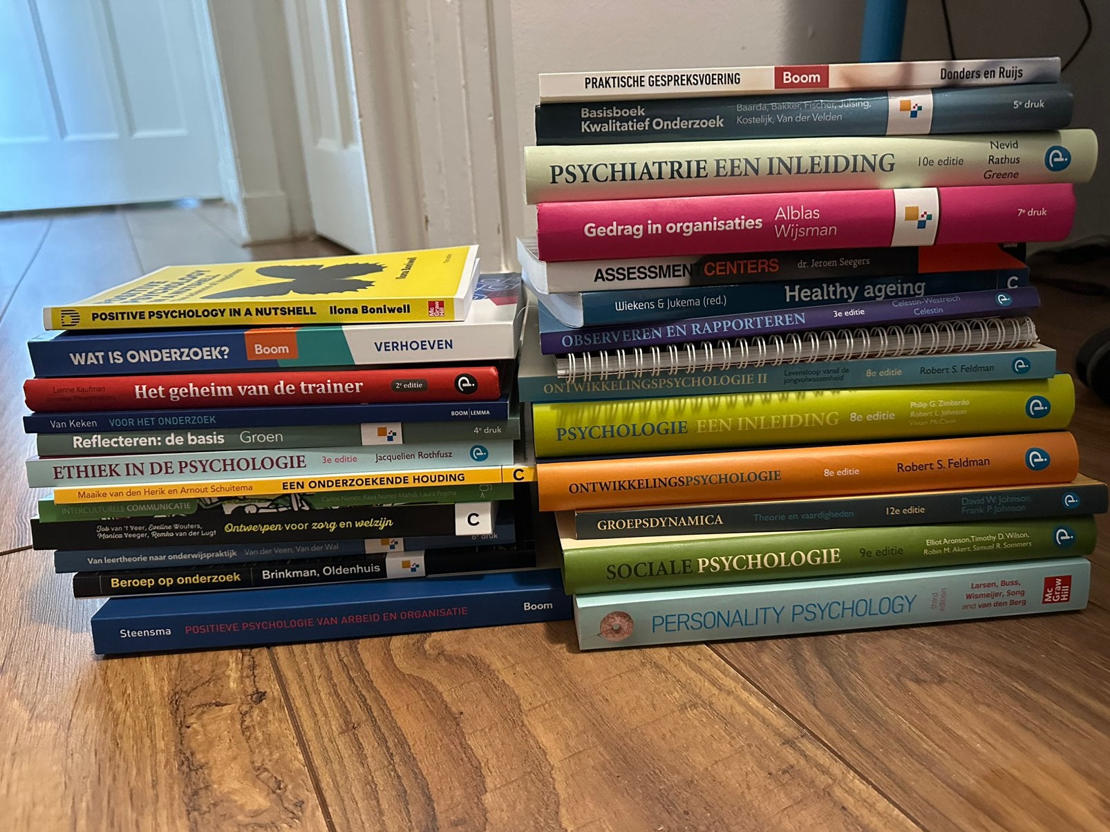 26 studieboeken Toegepaste Psychologie – complete bundel, Ophalen of Verzenden, Beta, Zo goed als nieuw, HBO