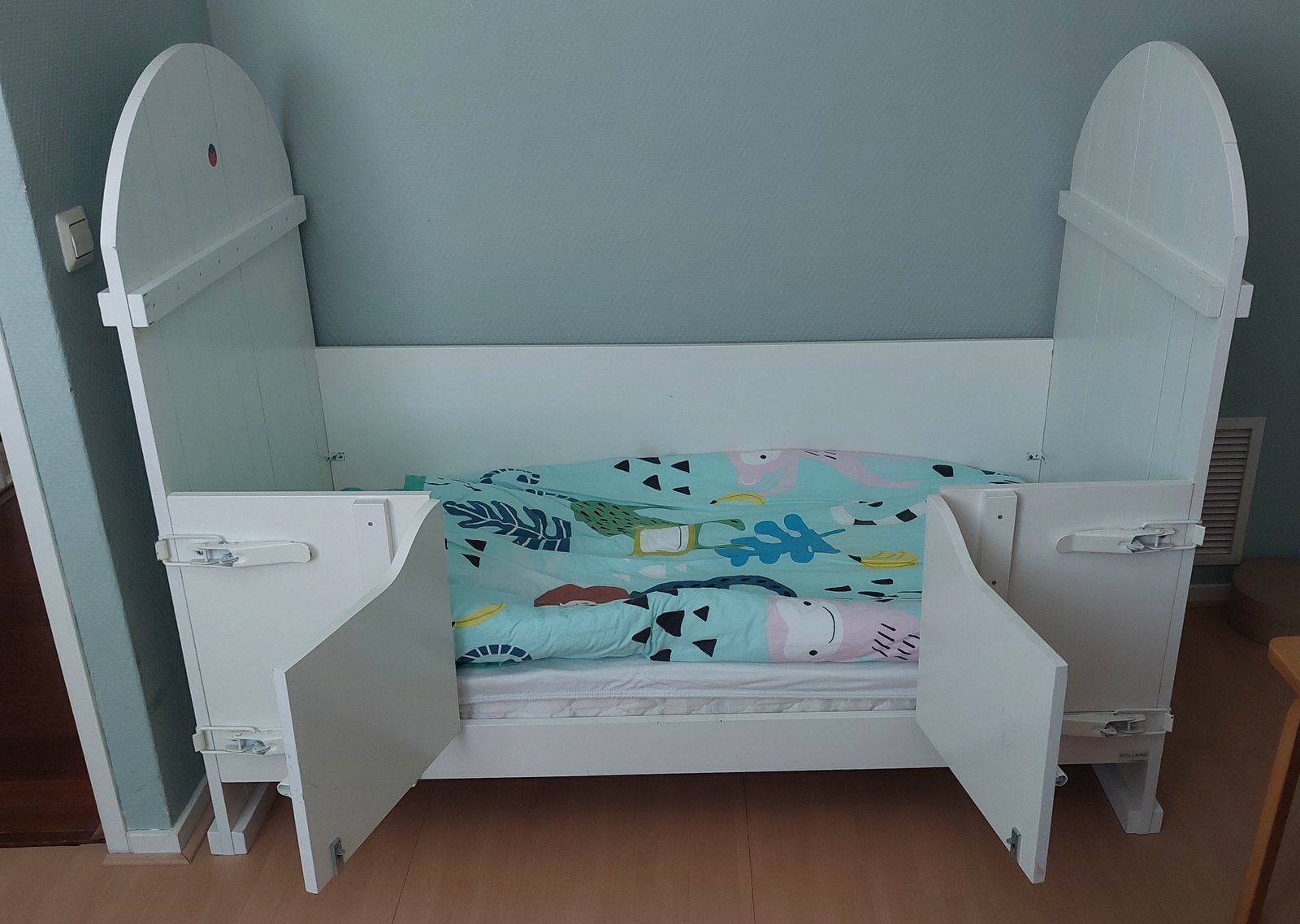 Peuter/kleuterbed, Ophalen