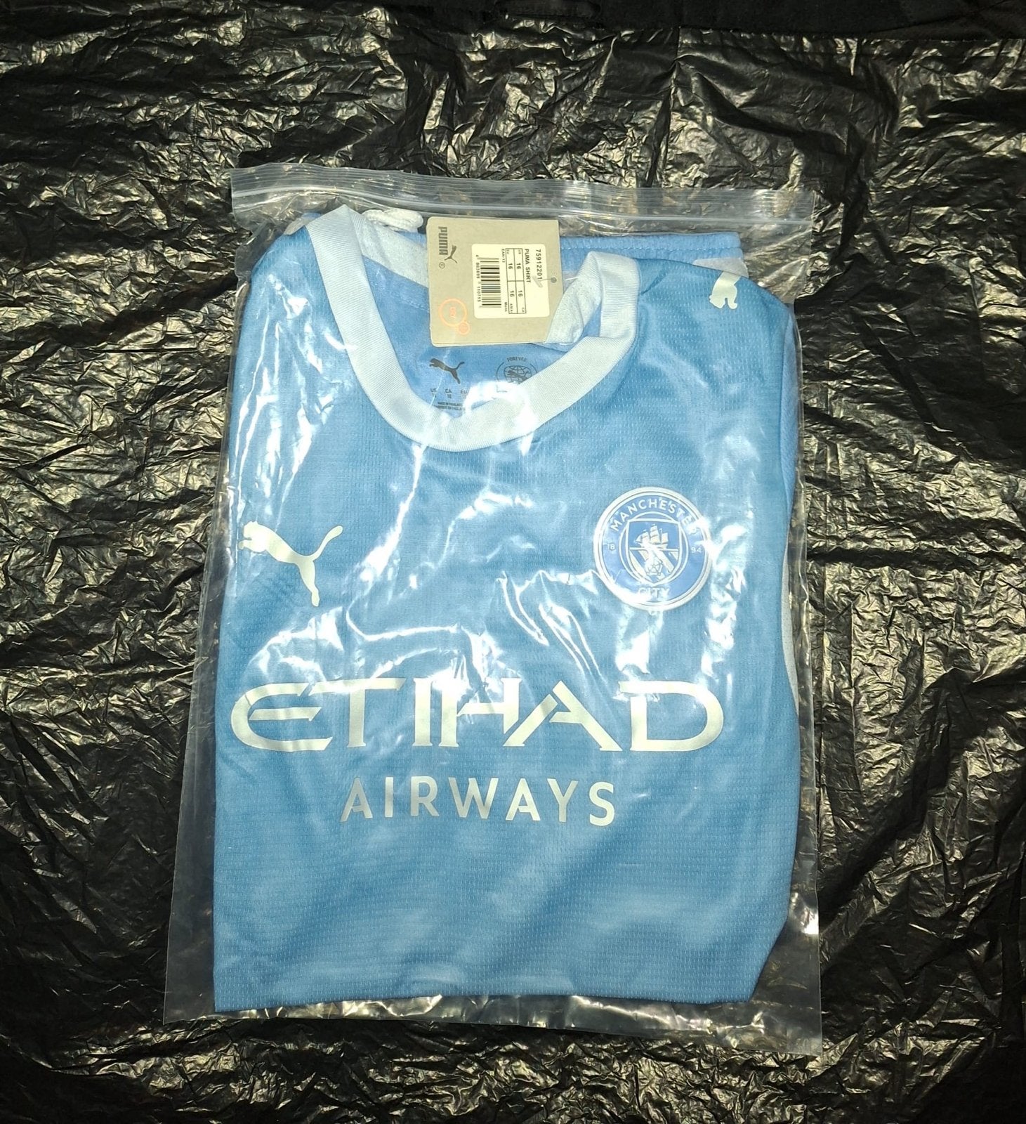 Manchester City thuisshirt kids- set New, Kleding | Heren, Nieuw, Ophalen of Verzenden, Voetbal, Maat 48/50 (M)