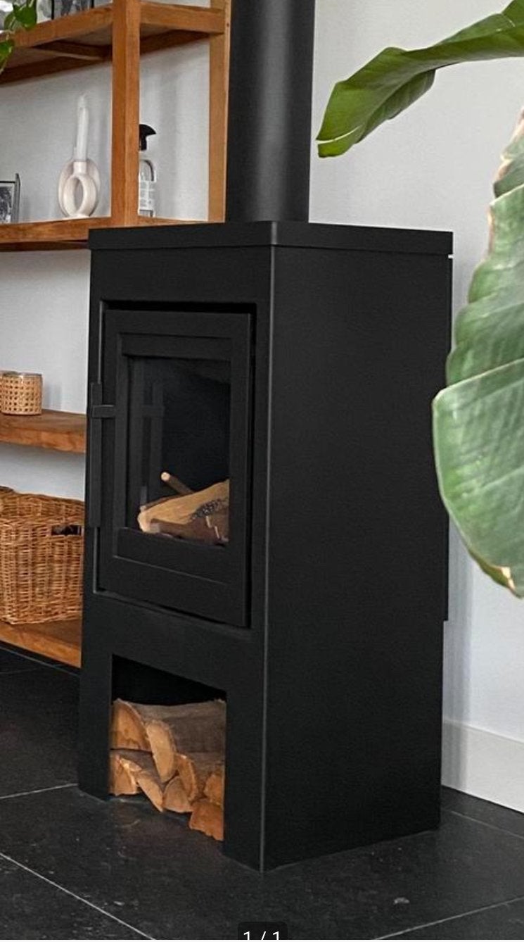 Buntfires Flores Gashaard, Ophalen, Gebruikt, Vrijstaande haard, Gashaard
