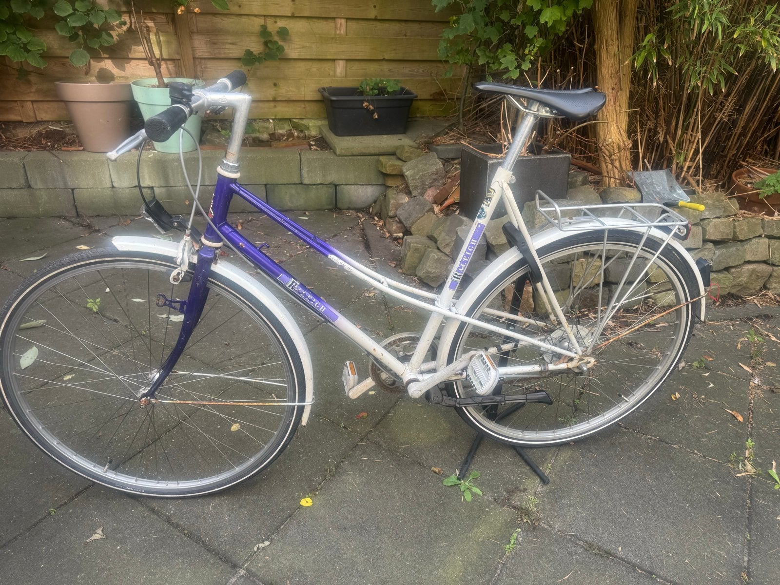 Damesfiets vintage frame Raleigh, Velgrem, Ophalen, Overige merken, 53 tot 56 cm