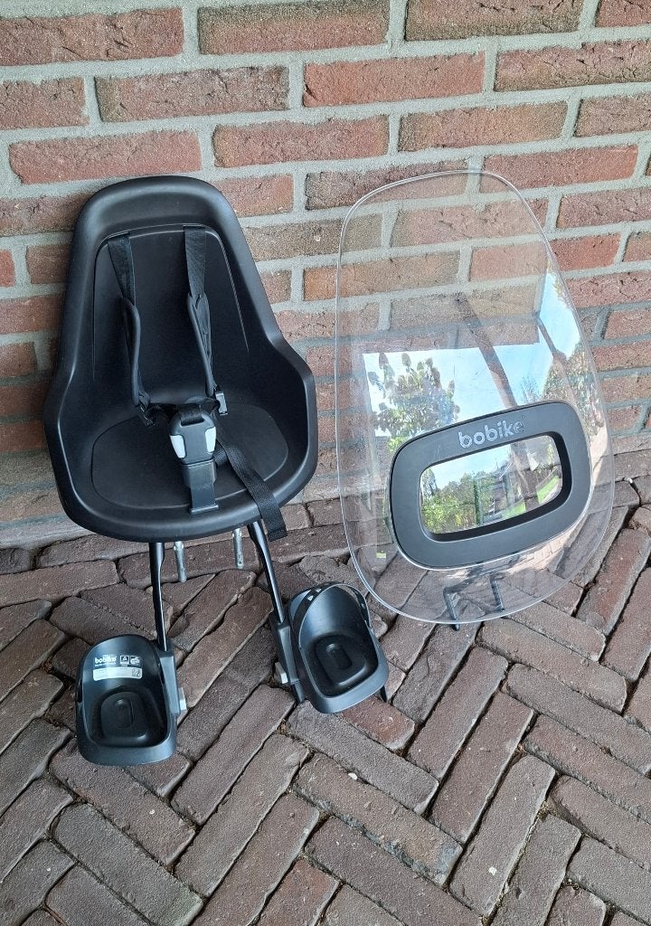 Fietsstoeltje Voorzitje Bobike, Ophalen, Voorzitje, Bobike, Gebruikt