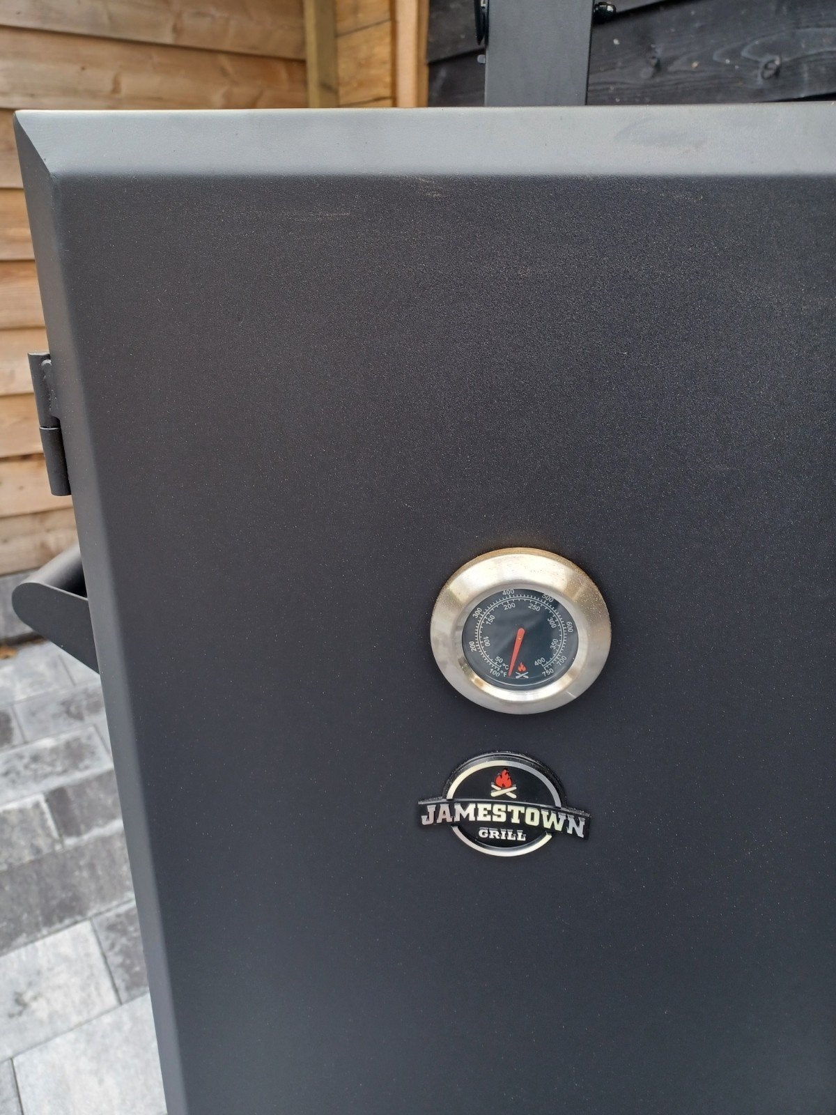 Jamestown Grill Smoker BBQ - Zo goed als nieuw, Ophalen, Zo goed als nieuw, Jamestown