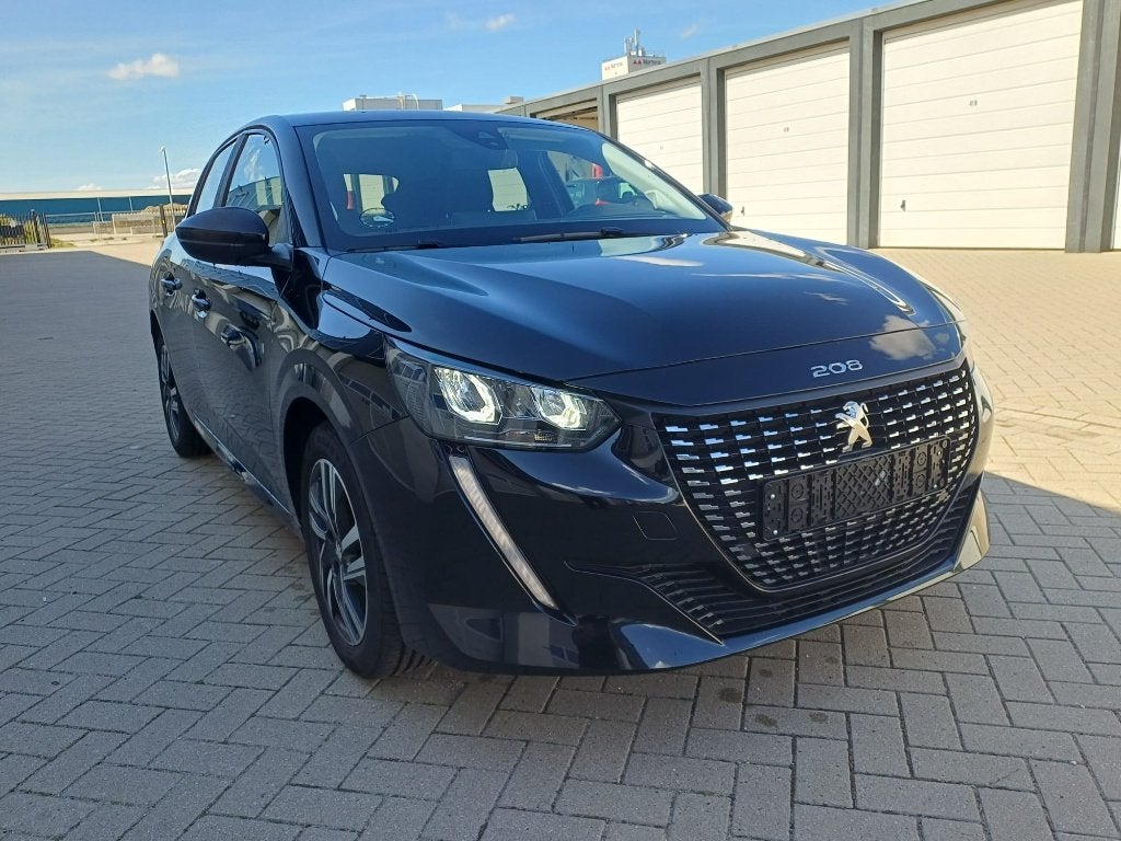 PEUGEOT 208/Carplay/Camera/Airco/Cruise Prijs +BPM !!!!, Auto's, Voorwielaandrijving, Dealer onderhouden, Stof, Zwart
