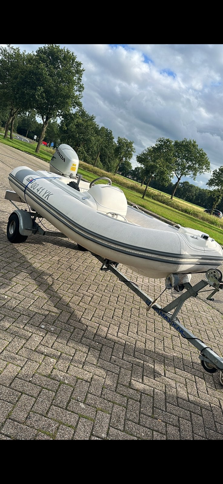 Avon Rib 40 pk, Watersport en Boten, Ophalen, Zo goed als nieuw, Benzine, Avon