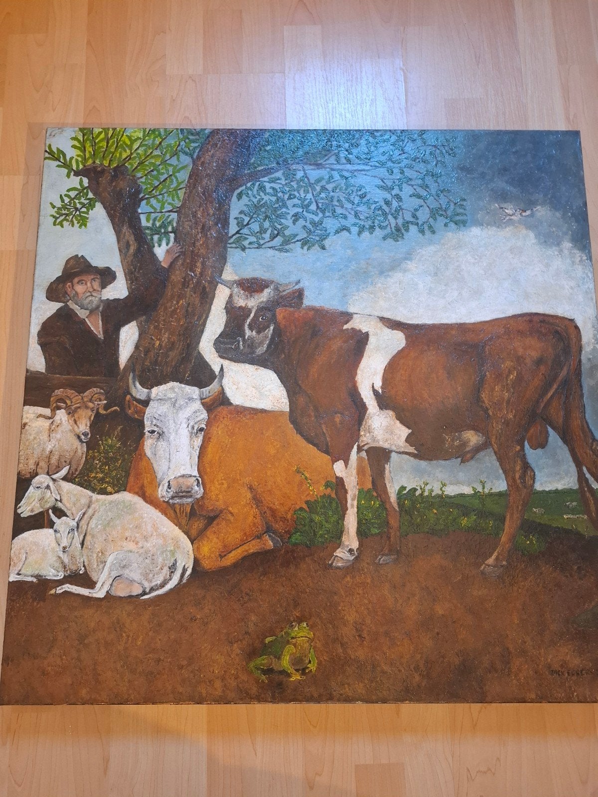 De stier van potter, Antiek en Kunst, Ophalen