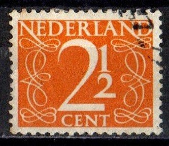 Nederland nr. 462 Cijfer 1946-1957 gestempeld, Ophalen of Verzenden, Na 1940, Gestempeld