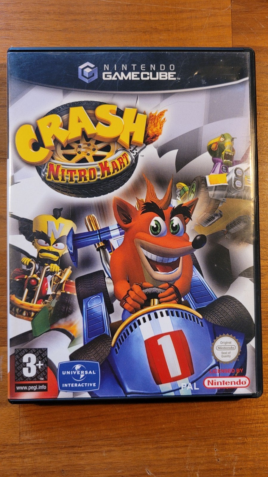 Crash Nitro Kart - Nintendo GameCube, Spelcomputers en Games, Gebruikt, Racen en Vliegen, Ophalen of Verzenden, 3 spelers of meer