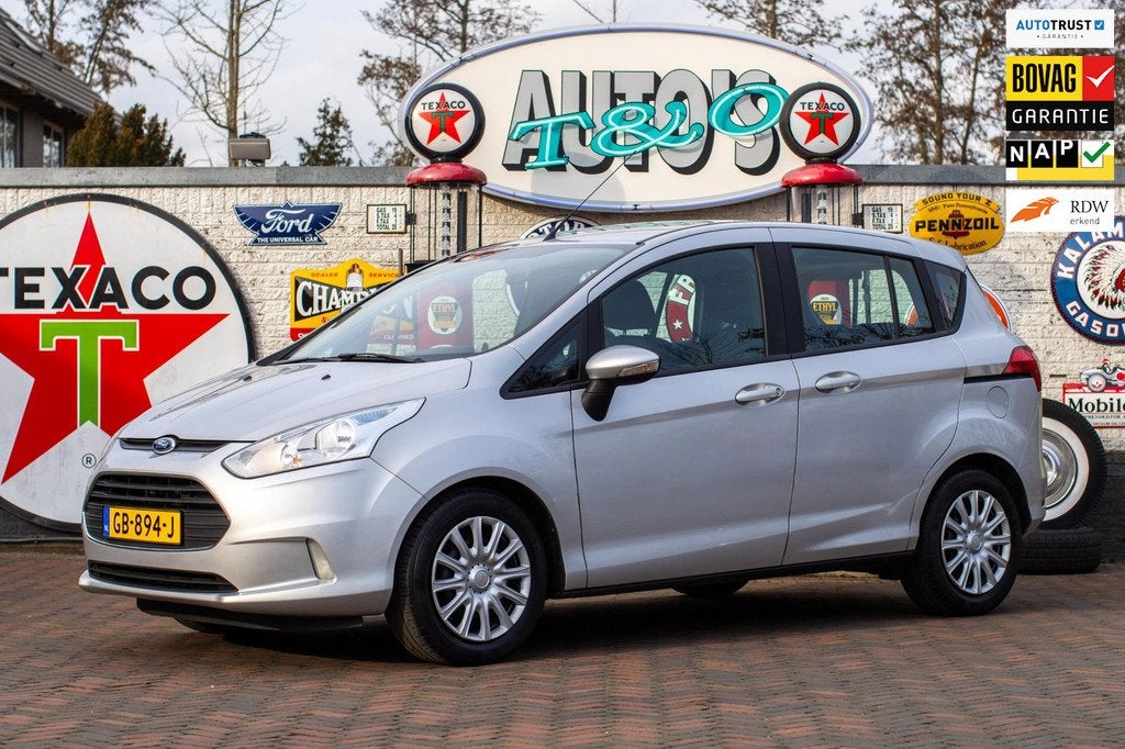 Ford B-Max 1.6 TI-VCT Style 1e Eig. 27.400 km +NAP NL-auto, Auto's, Ford, Stof, Gebruikt, 4 cilinders, B-Max