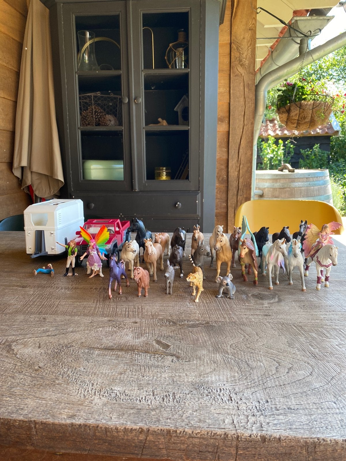 Schleich paarden verzameling te koop los, Verzenden, Zo goed als nieuw, Dier