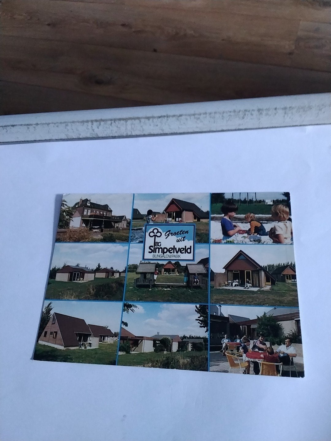 Oude ansichtkaart Bungalowpark Simpelveld Limburg, Ophalen of Verzenden, 1980 tot heden, Gelopen