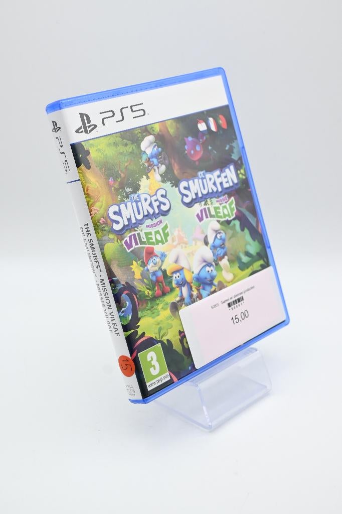 ps5 de smurven  Mission Vileaf, Ophalen of Verzenden, Zo goed als nieuw