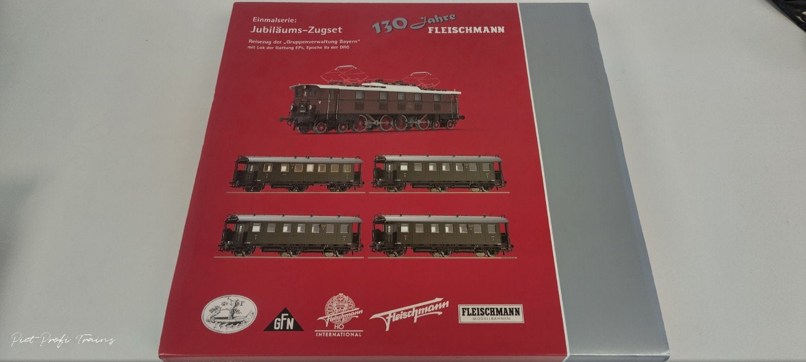 Fleischmann H0 481771 - Jubiläums-Zugset "130, Hobby en Vrije tijd, Modeltreinen | H0, Treinset, Gelijkstroom, Fleischmann, Nieuw